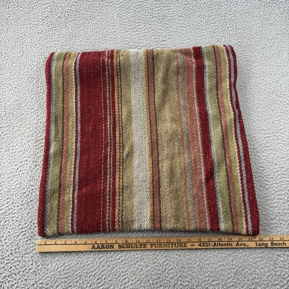 Pottery Barn Serape Stripe Pillow Sham Cover Euro 22